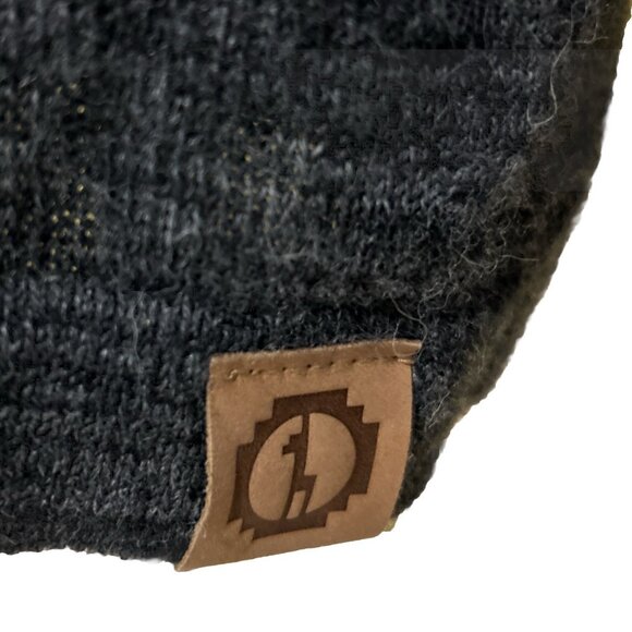 Paka The Hoodie Sweater Unisex XL Gray Royal Alpaca Wool Handmade Pullover - Picture 4 of 13